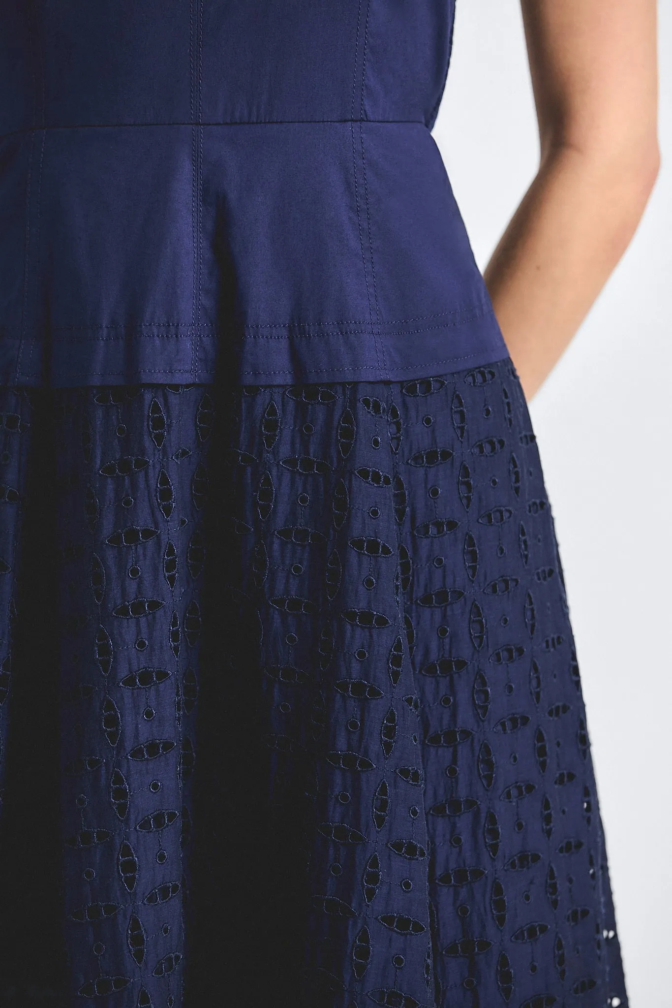 Maris Euelet Halter Dress - Navy sold by Derek Lam product image thumbnail 2