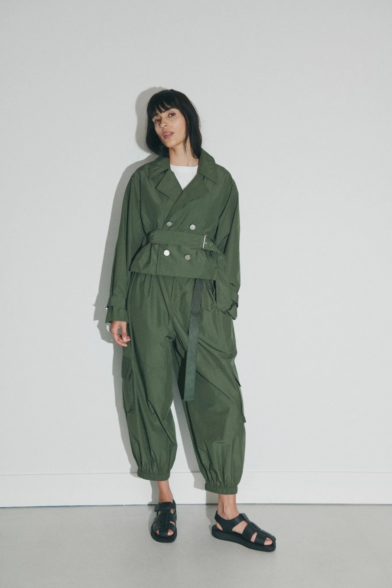 Tamsin Balloon Cargo Pant - Fatigue sold by Derek Lam product image thumbnail 2