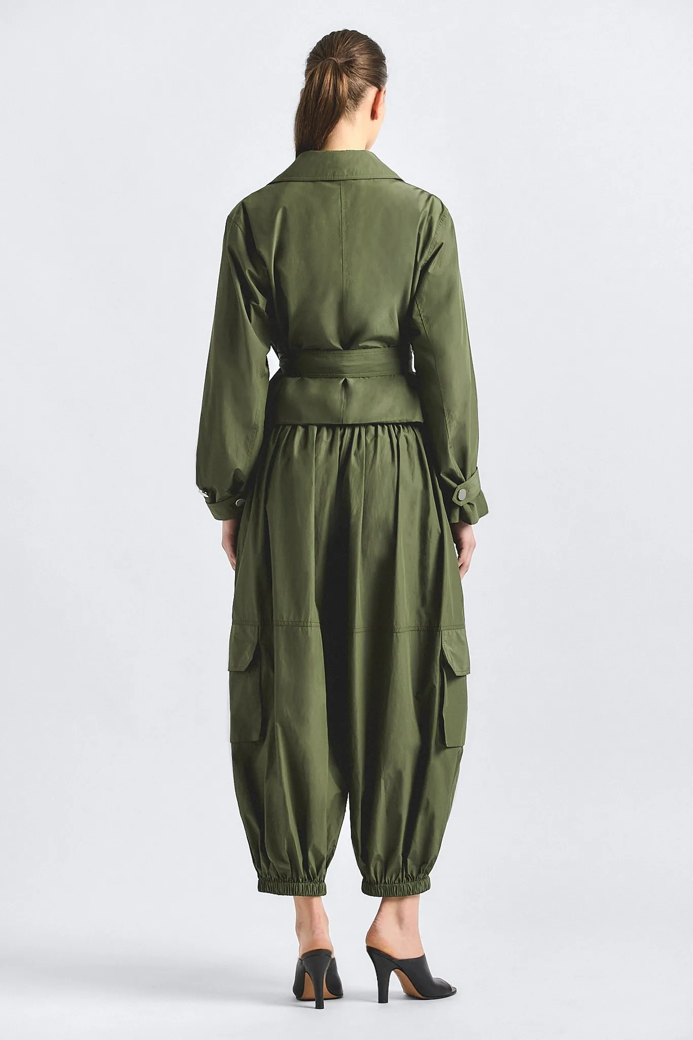 Tamsin Balloon Cargo Pant - Fatigue sold by Derek Lam product image thumbnail 5