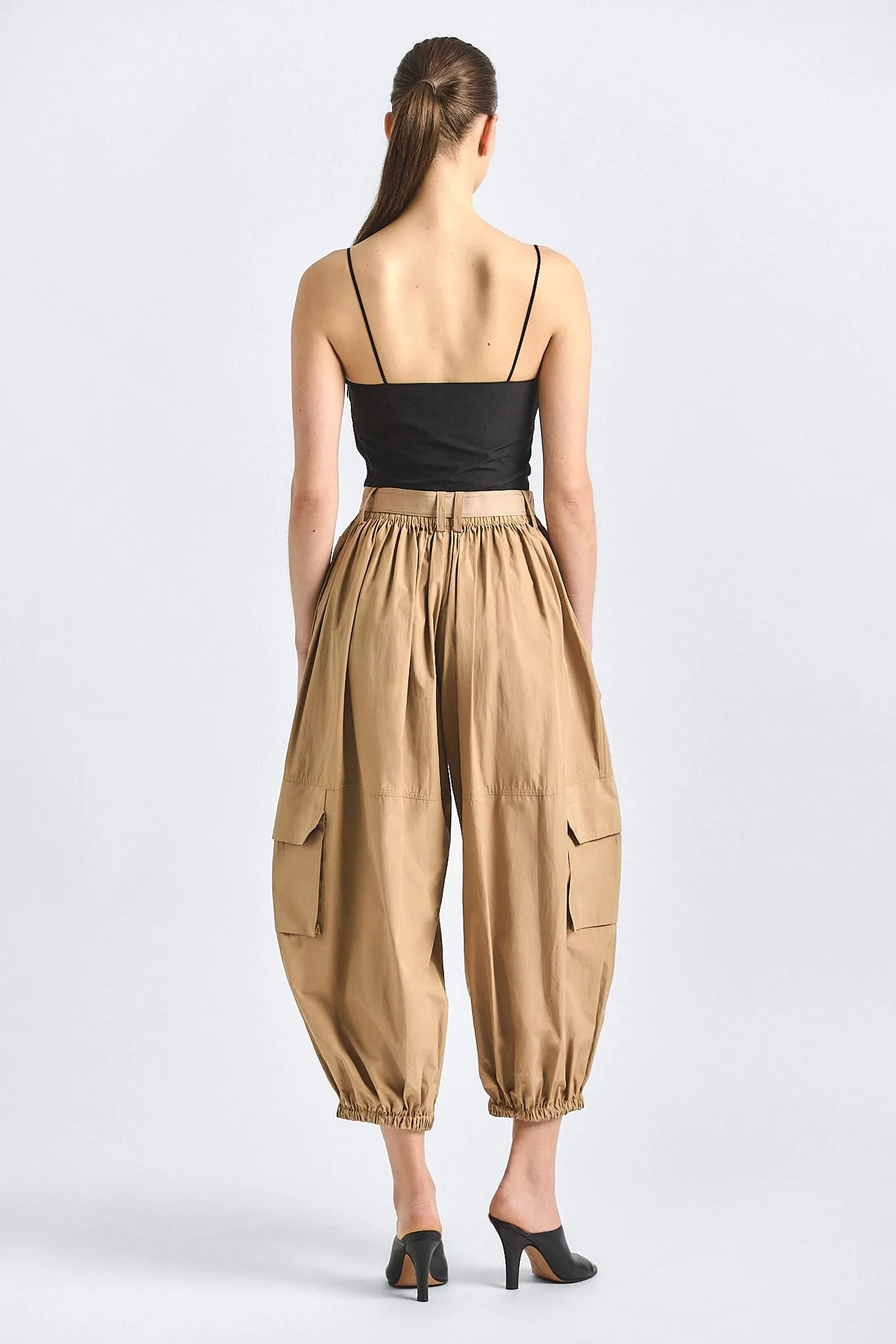 Tamsin Balloon Cargo Pant - Camel sold by Derek Lam product image thumbnail 5