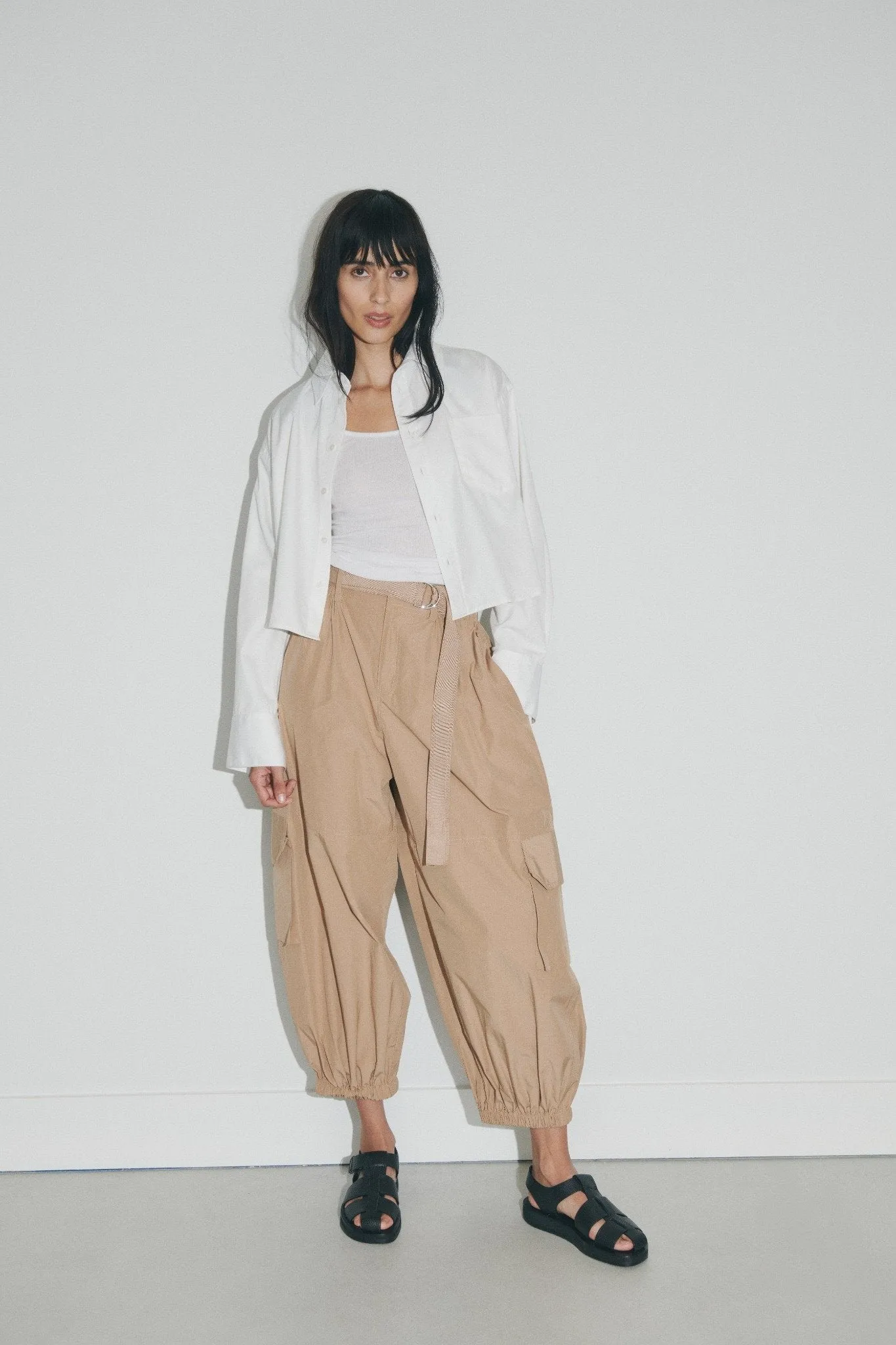 Tamsin Balloon Cargo Pant - Camel sold by Derek Lam product image thumbnail 2