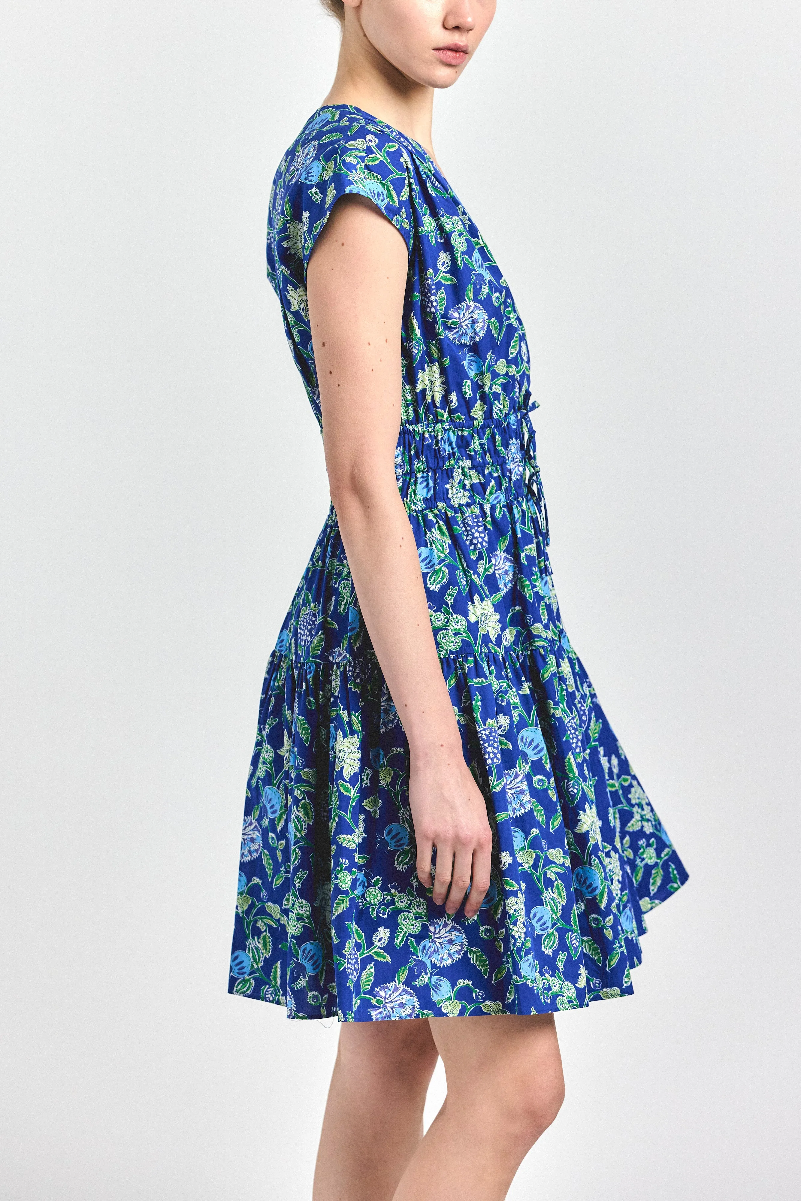 Tora Dress - Blue Vines sold by Derek Lam product image thumbnail 3