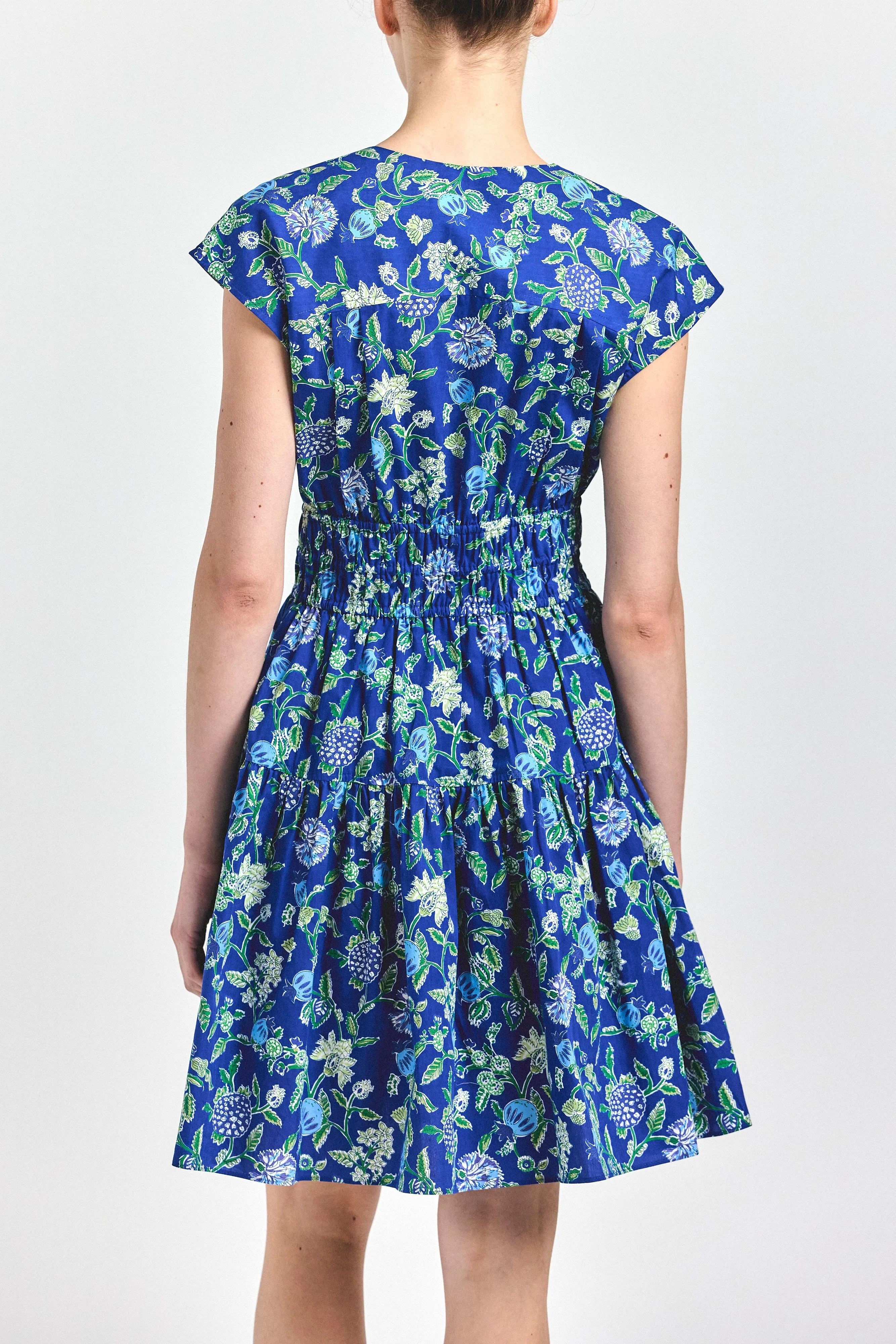 Tora Dress - Blue Vines sold by Derek Lam product image thumbnail 4