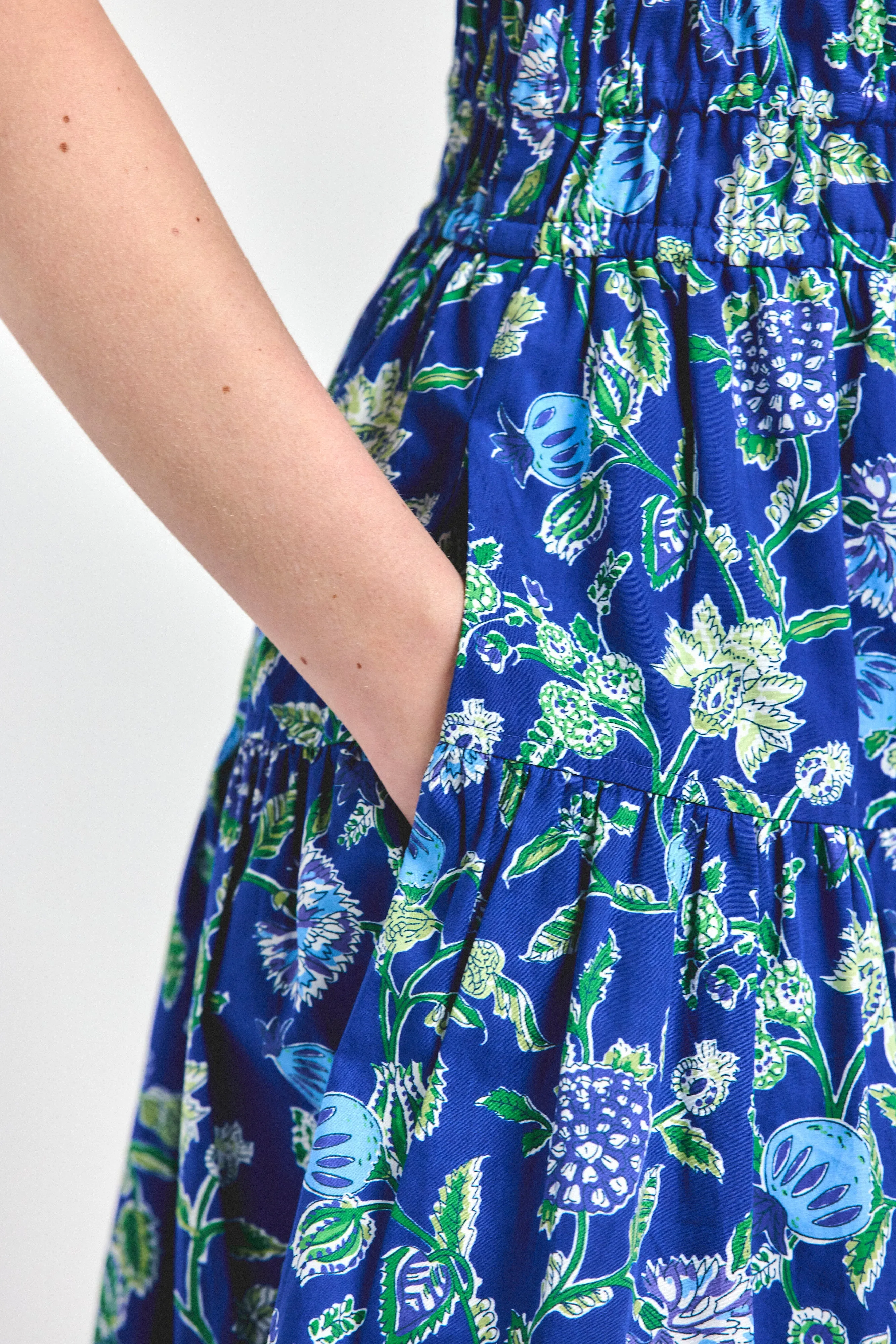 Tora Dress - Blue Vines sold by Derek Lam product image thumbnail 2