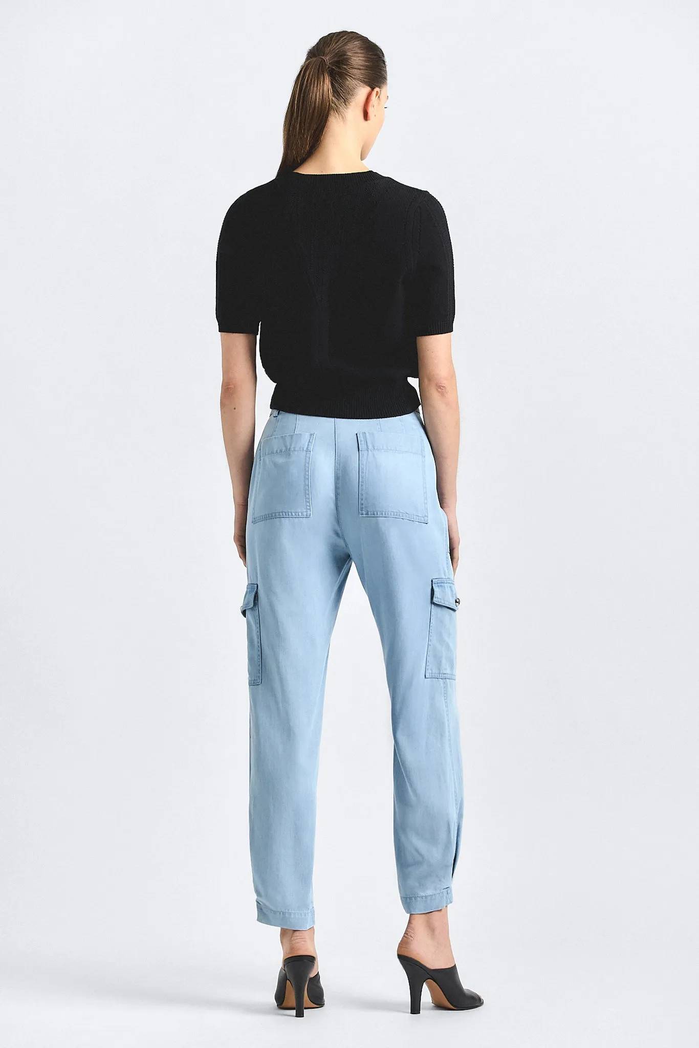 Amare Cargo Pant - Ellis Wash sold by Derek Lam product image thumbnail 4