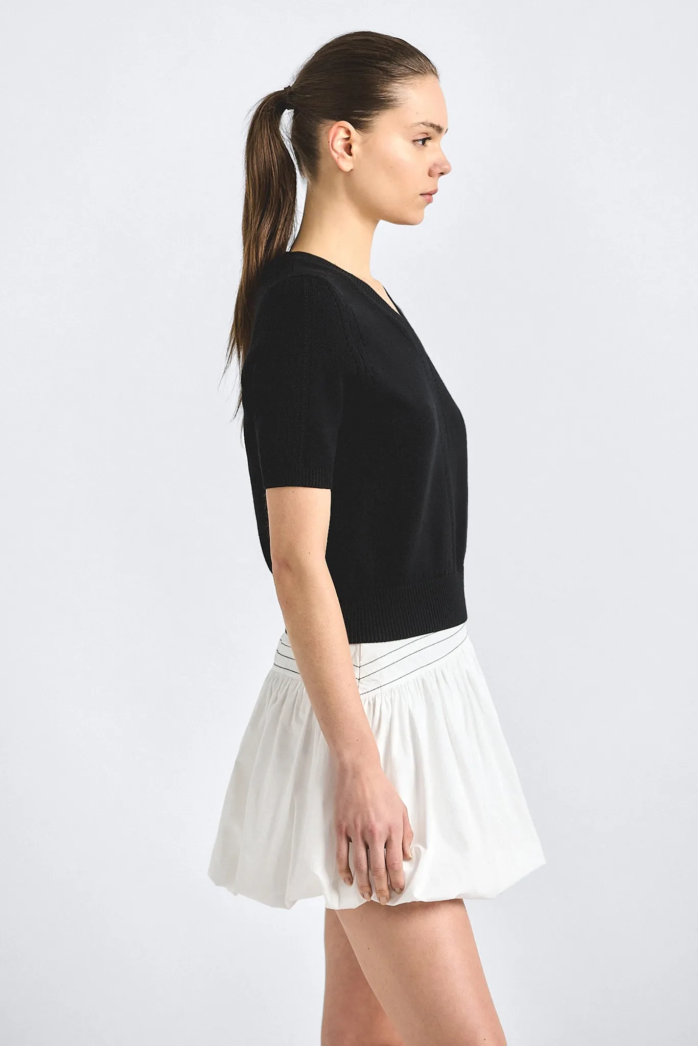 Persis Bubble Skirt - White sold by Derek Lam product image thumbnail 4