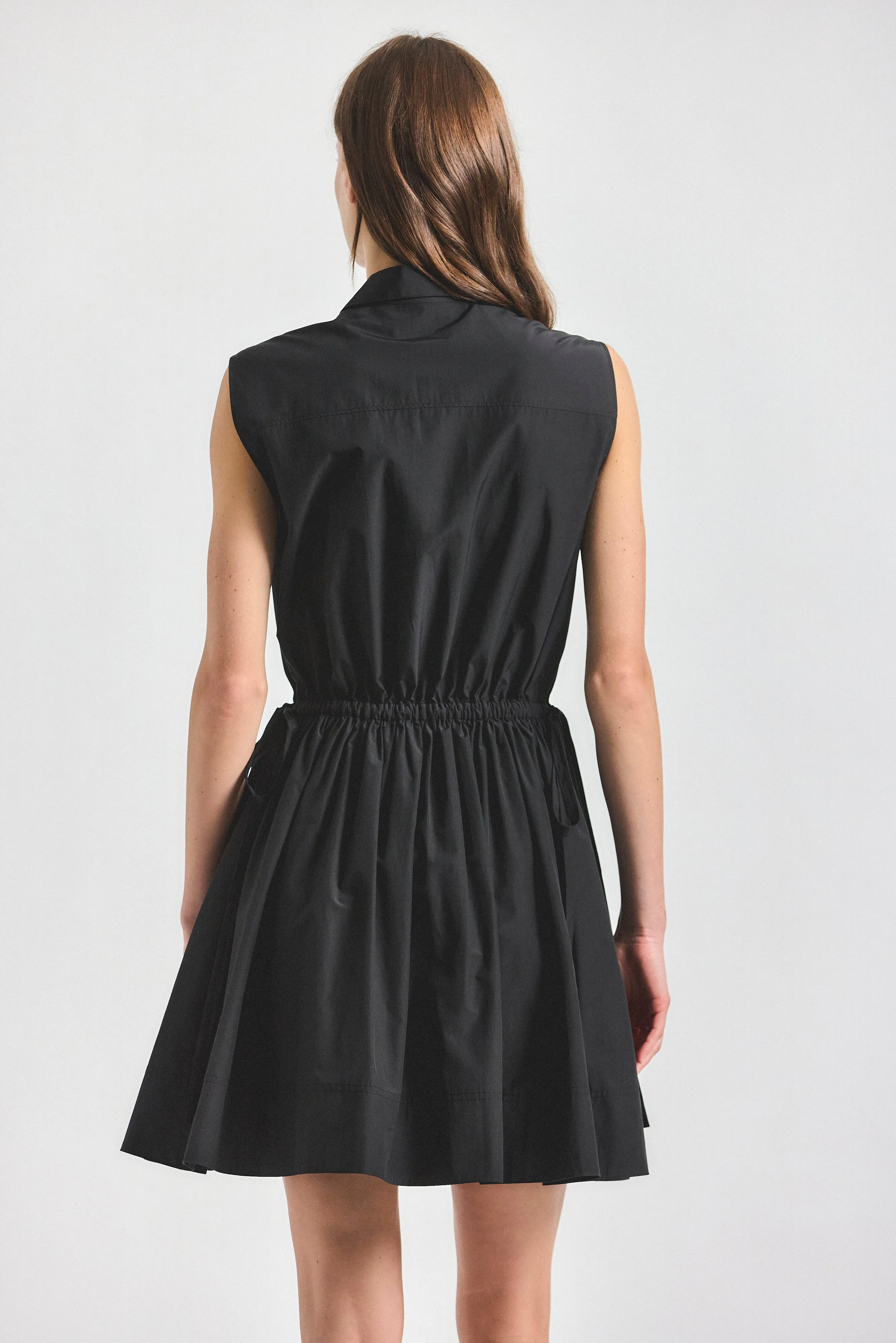 Tristan Shirt Dress - Black sold by Derek Lam product image thumbnail 4