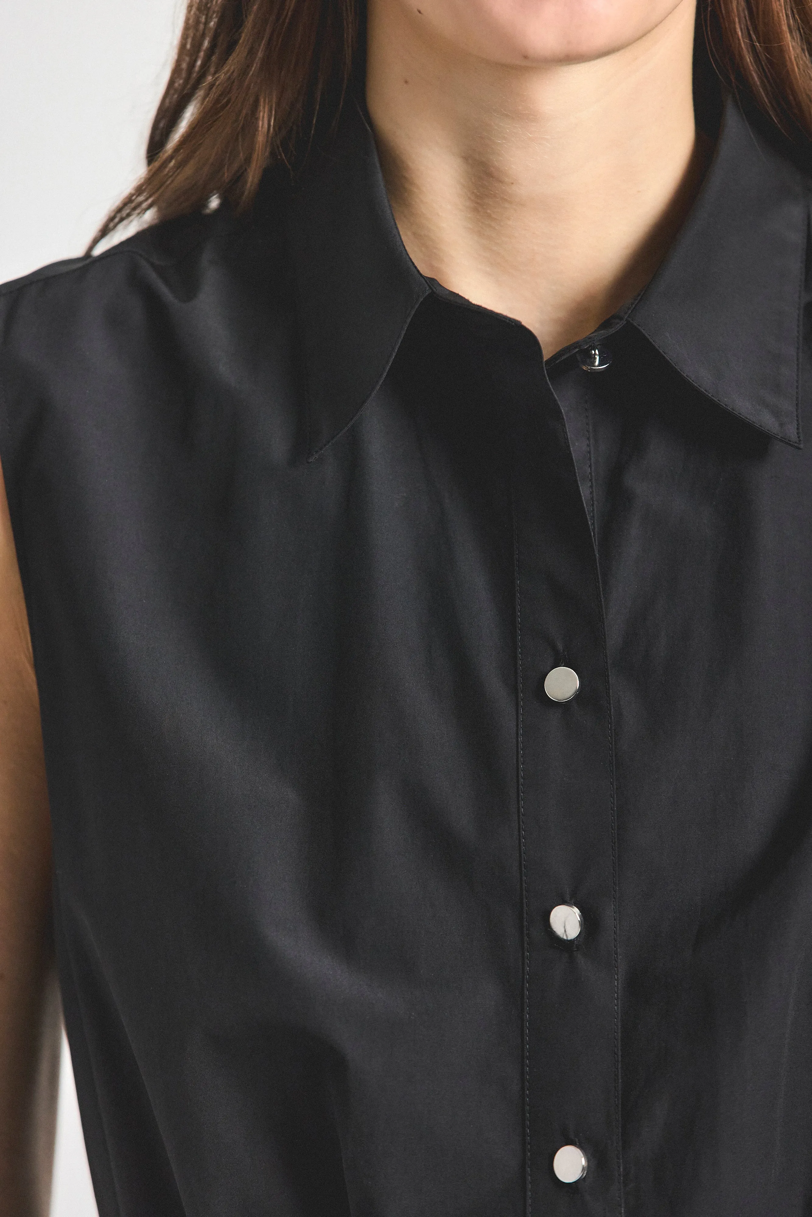 Tristan Shirt Dress - Black sold by Derek Lam product image thumbnail 2