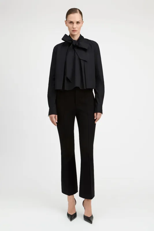 Aiden Tie Neck Blouse made by Derek Lam