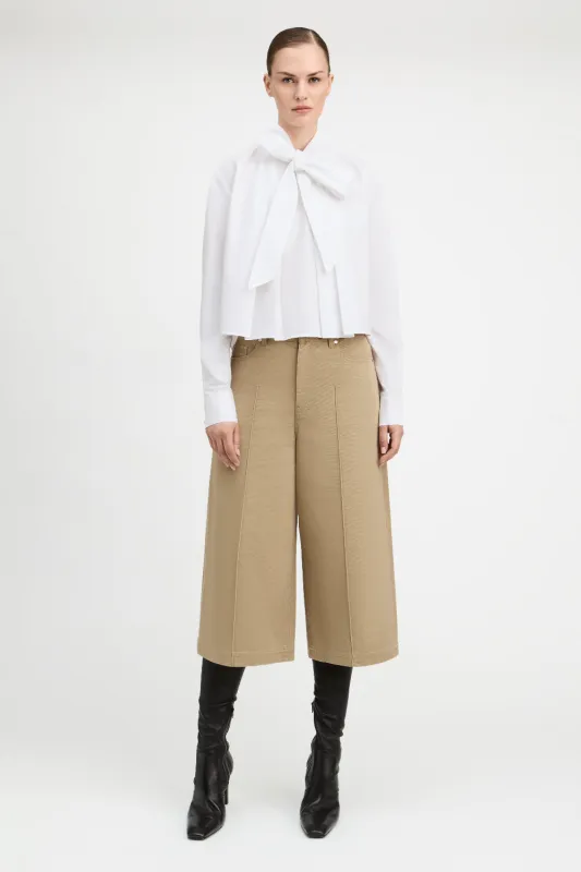 Aiden Tie Neck Blouse made by Derek Lam