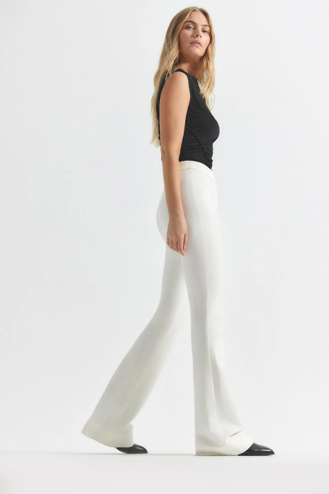 Crosby Flare Trouser - Soft White sold by Derek Lam product image thumbnail 2
