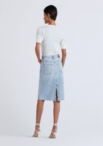Juliet High Rise Denim Skirt - Ludlow sold by Derek Lam