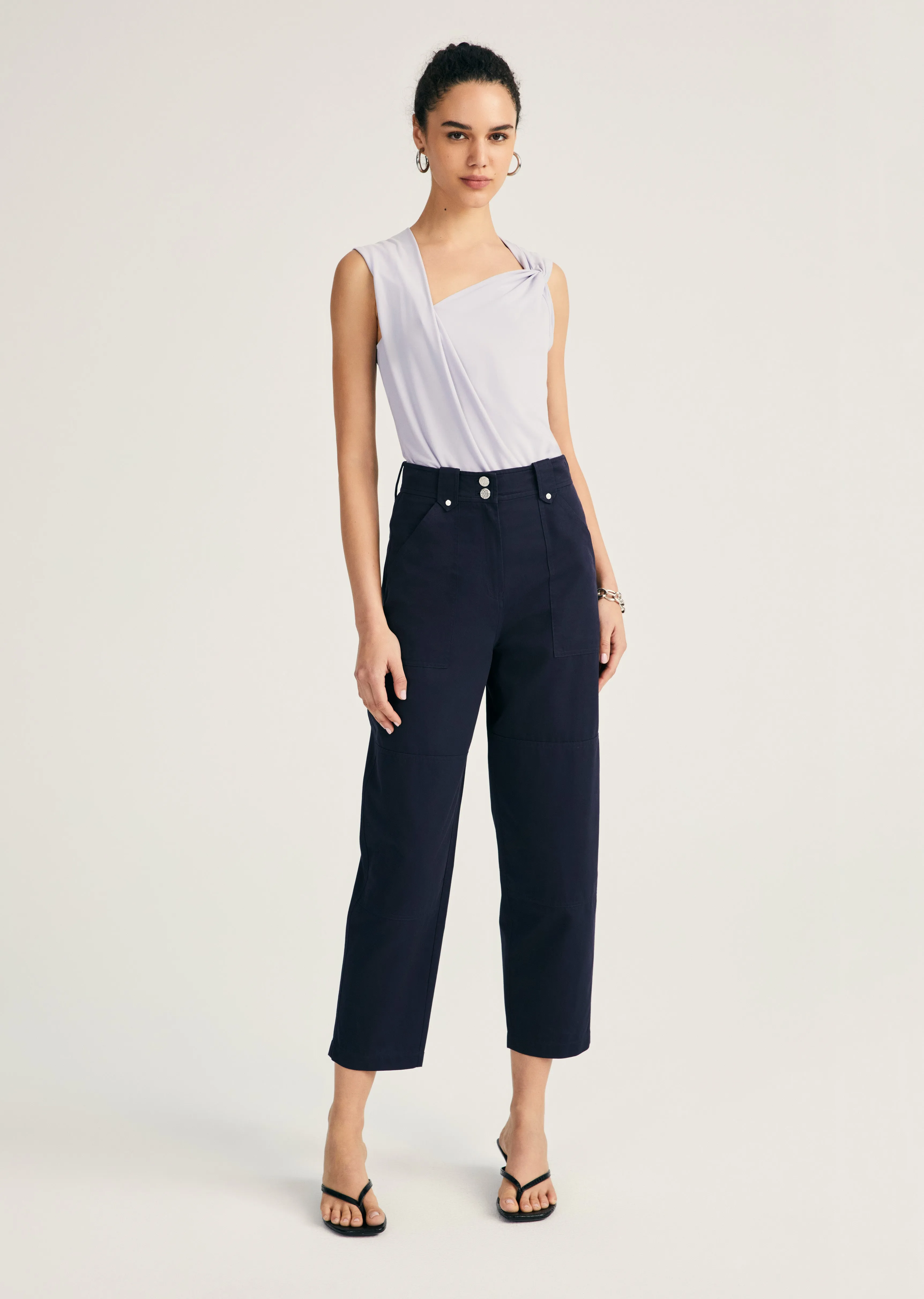 Peirson Utility Pants - Night Sky sold by Derek Lam