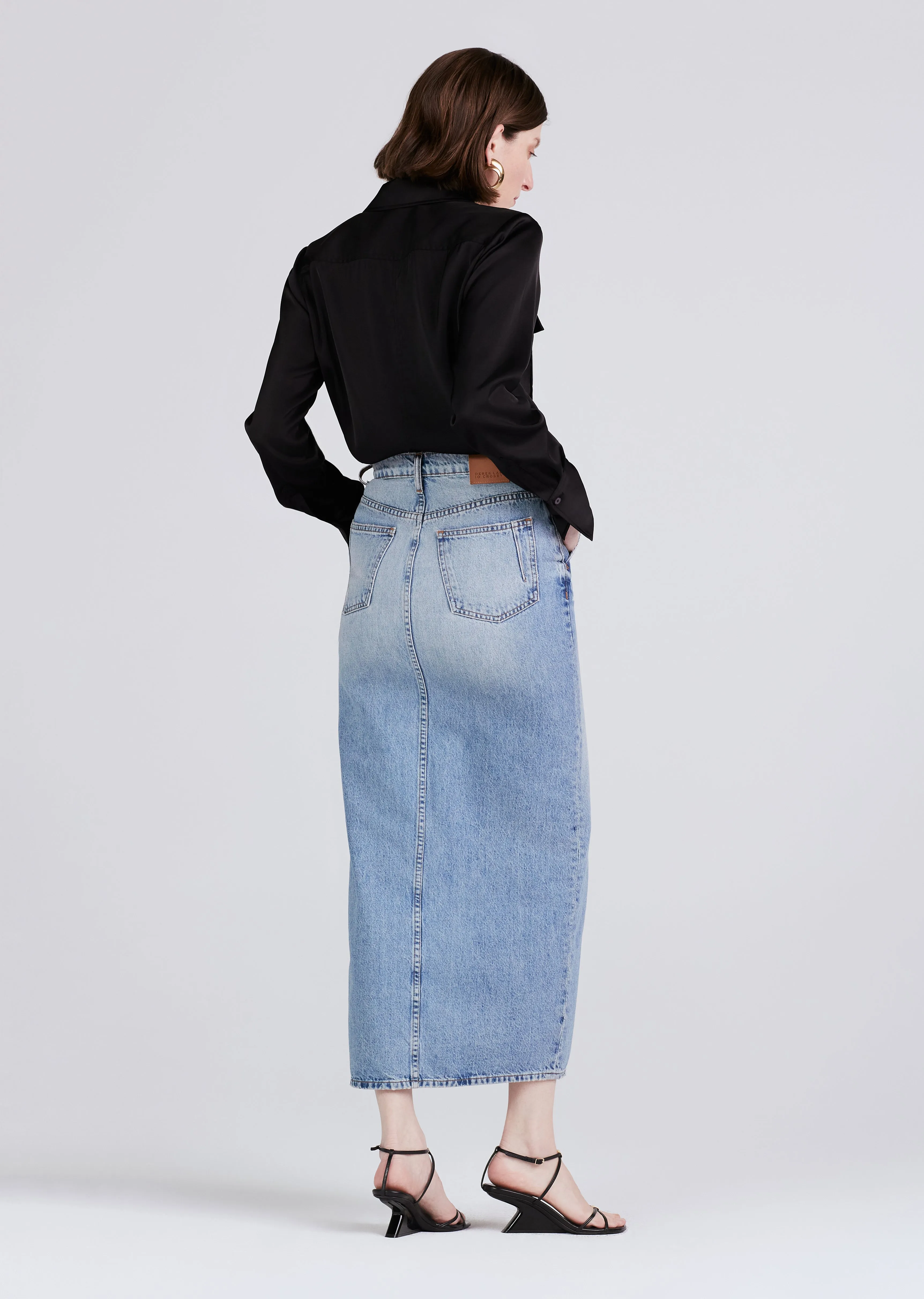 Lu High Rise Maxi Skirt - Sutton Vintage sold by Derek Lam product image thumbnail 3
