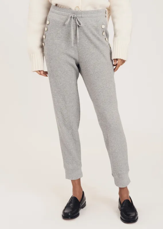 Rosalie Jogger Pants - Grey Melange sold by Derek Lam