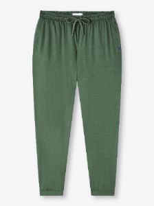 Men's Track Pants Basel Micro Modal Stretch Hunter Green sold by Derek Rose