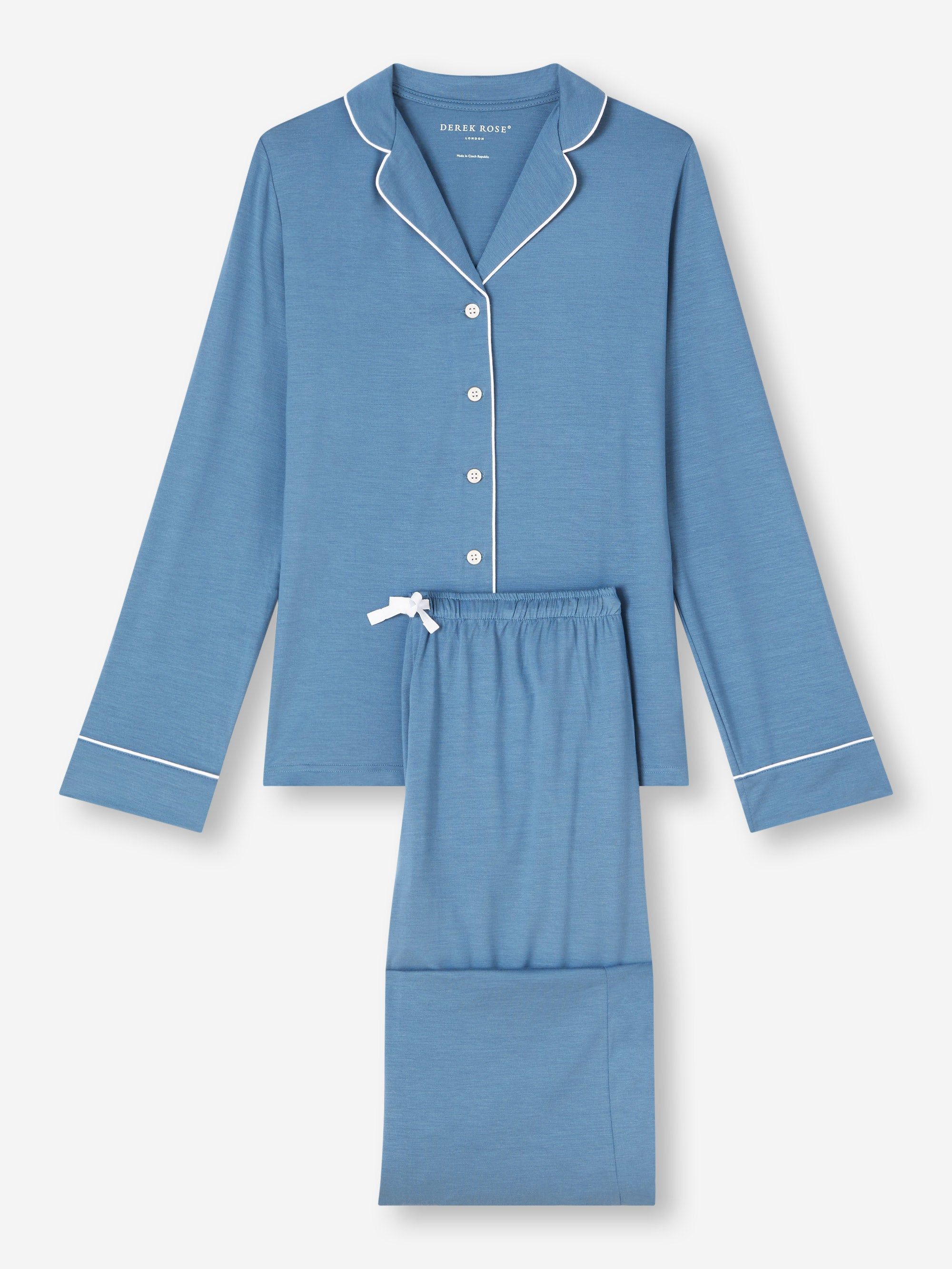 Women's Pyjamas Lara Micro Modal Stretch Denim sold by Derek Rose product image thumbnail 2