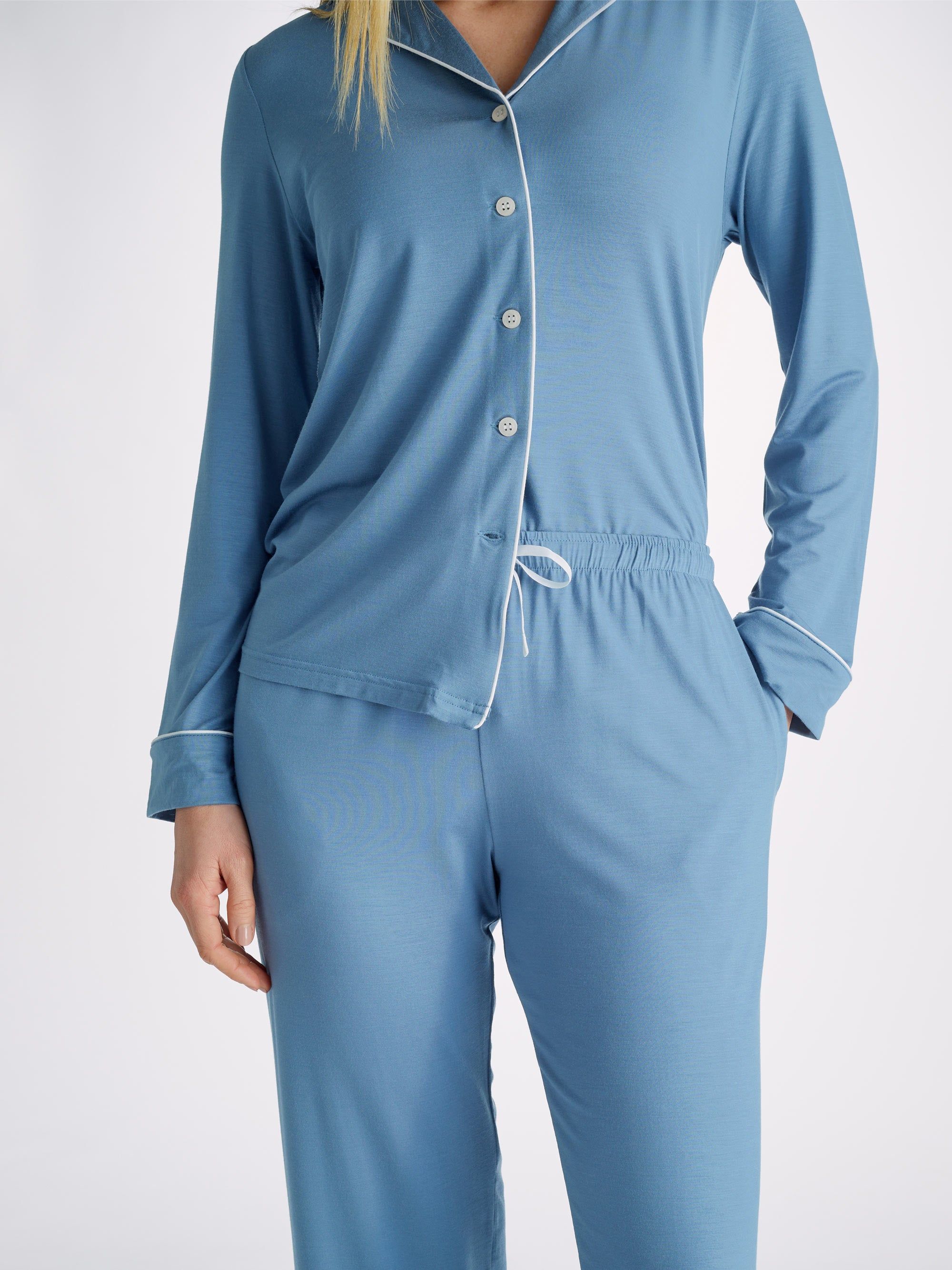 Women's Pyjamas Lara Micro Modal Stretch Denim sold by Derek Rose