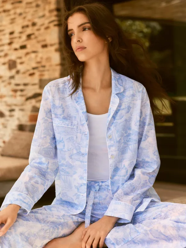 Women's Pajamas Ledbury 77 Cotton Batiste White sold by Derek Rose