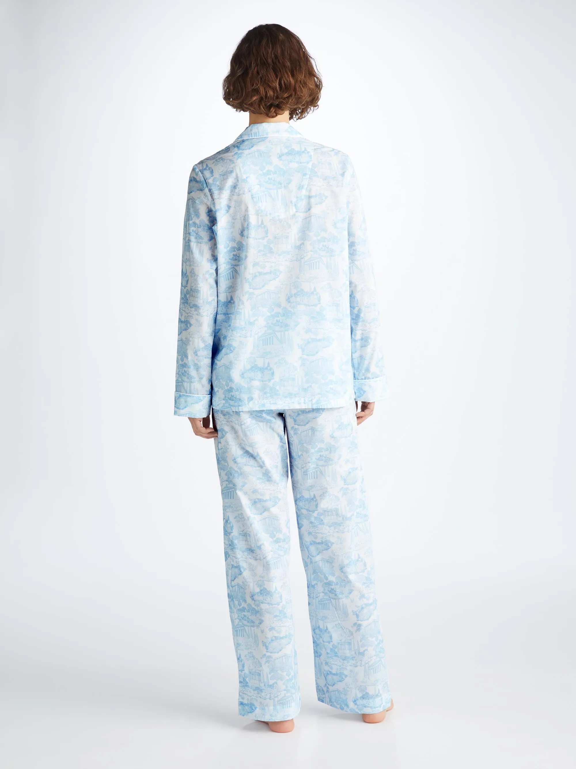 Women's Pajamas Ledbury 77 Cotton Batiste White sold by Derek Rose product image thumbnail 5