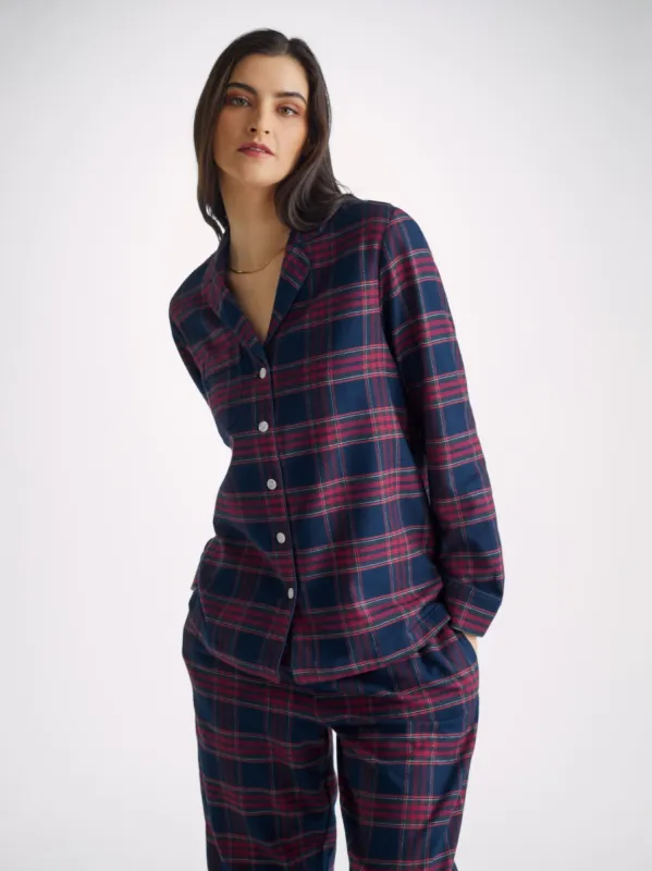 Women's Pyjamas Kelburn 36 Brushed Cotton Multi sold by Derek Rose