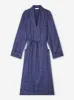 Men's Robe Lingfield Cotton Navy sold by Derek Rose