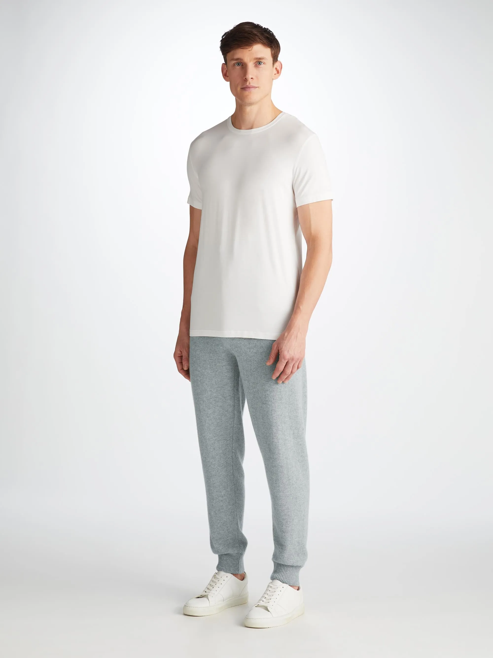 Men's Track Pants Finley Cashmere Silver sold by Derek Rose