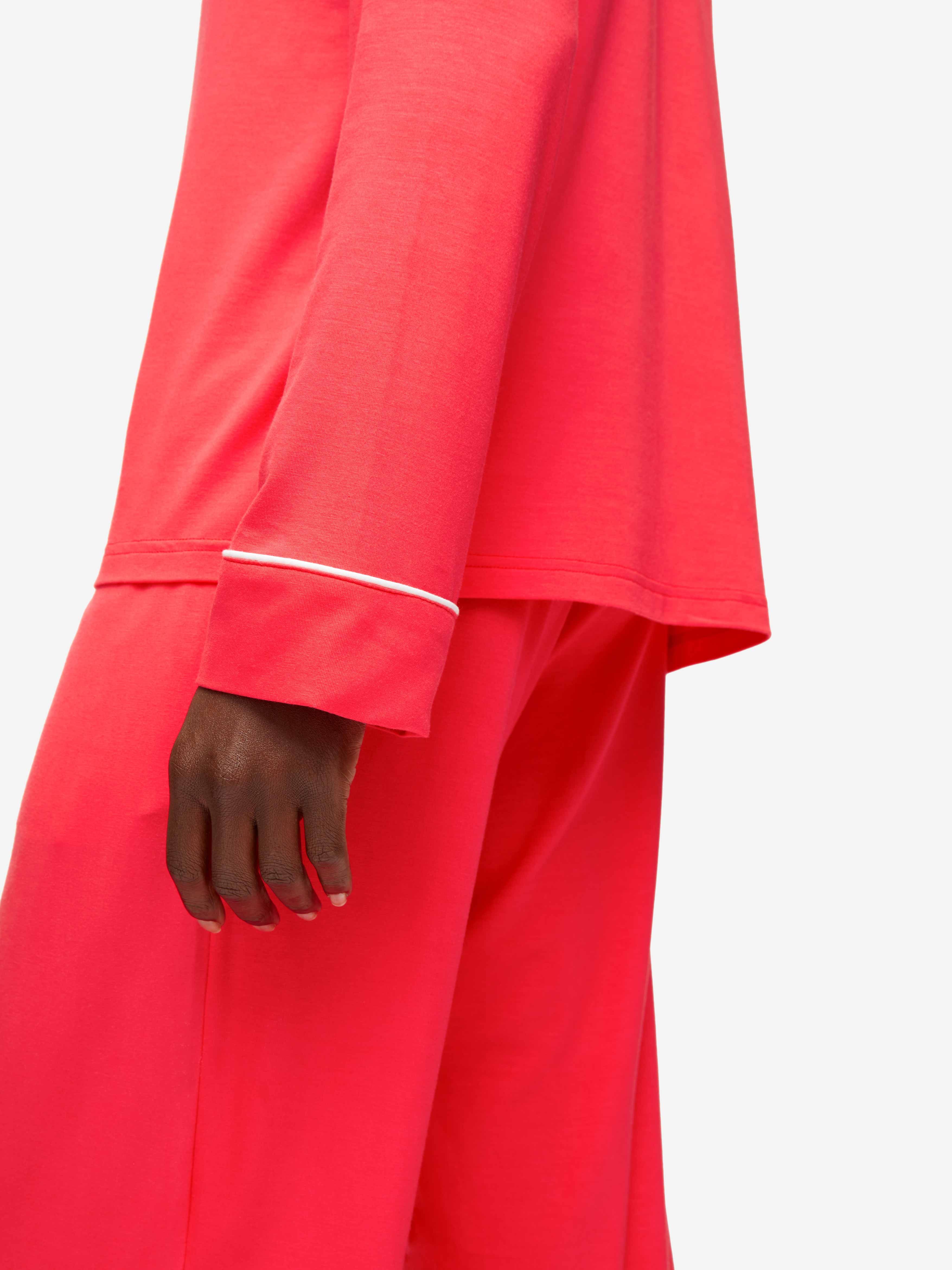 Women's Pyjamas Lara 2 Micro Modal Stretch Pink sold by Derek Rose product image thumbnail 7