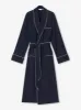 Men's Robe Royal 40 Cotton Navy sold by Derek Rose