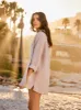 Women's Shirt Sicily Linen Sand sold by Derek Rose
