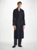 Men's Robe Duke Cashmere Navy sold by Derek Rose