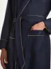 Men's Robe Duke Cashmere Navy sold by Derek Rose