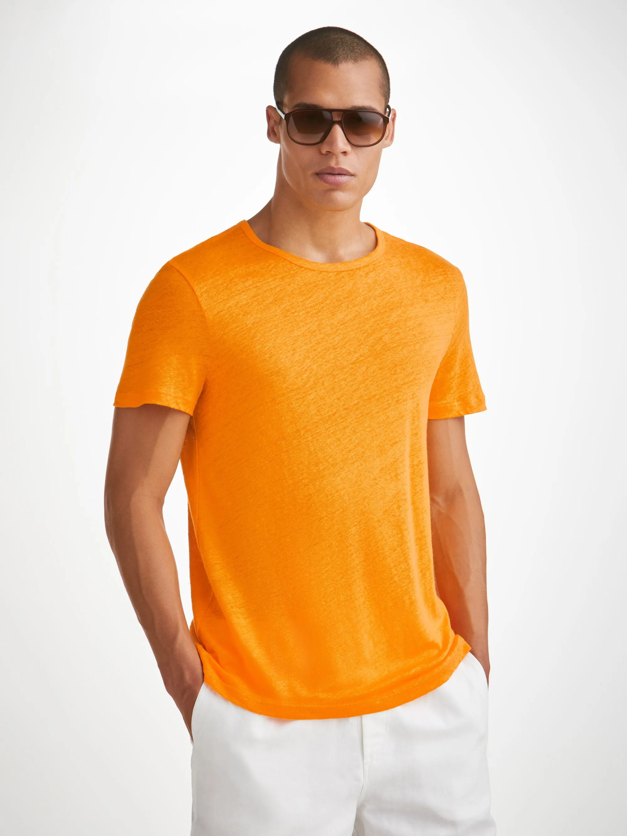 Men's T-Shirt Jordan Linen Orange sold by Derek Rose