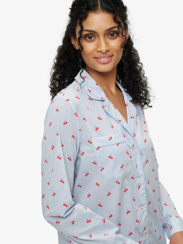 Women's Pyjamas Nelson 84 Cotton Batiste Blue sold by Derek Rose