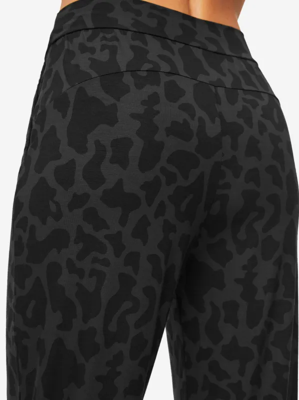 Women's Track Pants London 7 Micro Modal Stretch Black sold by Derek Rose