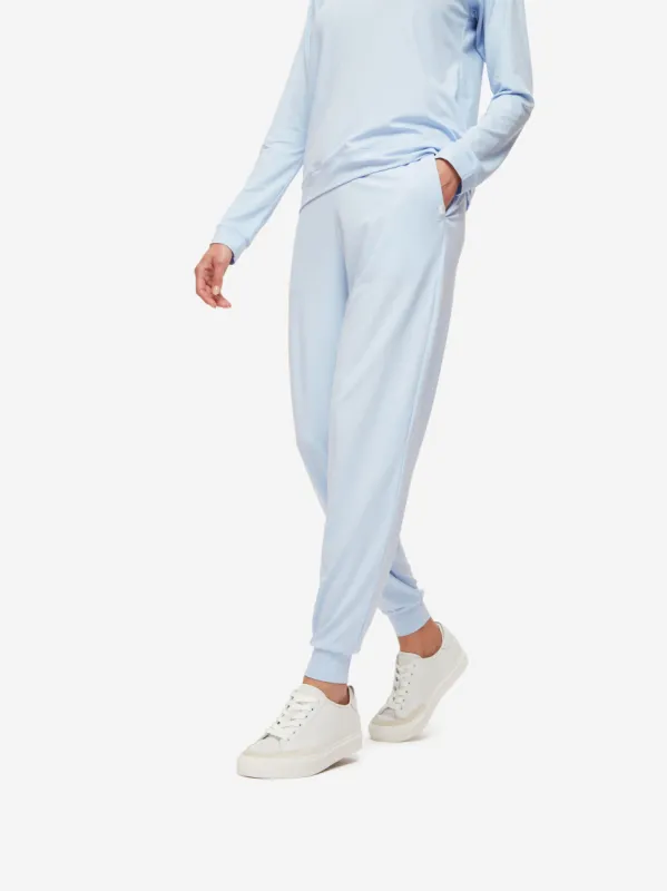 Women's Track Pants Basel Micro Modal Stretch Sky sold by Derek Rose