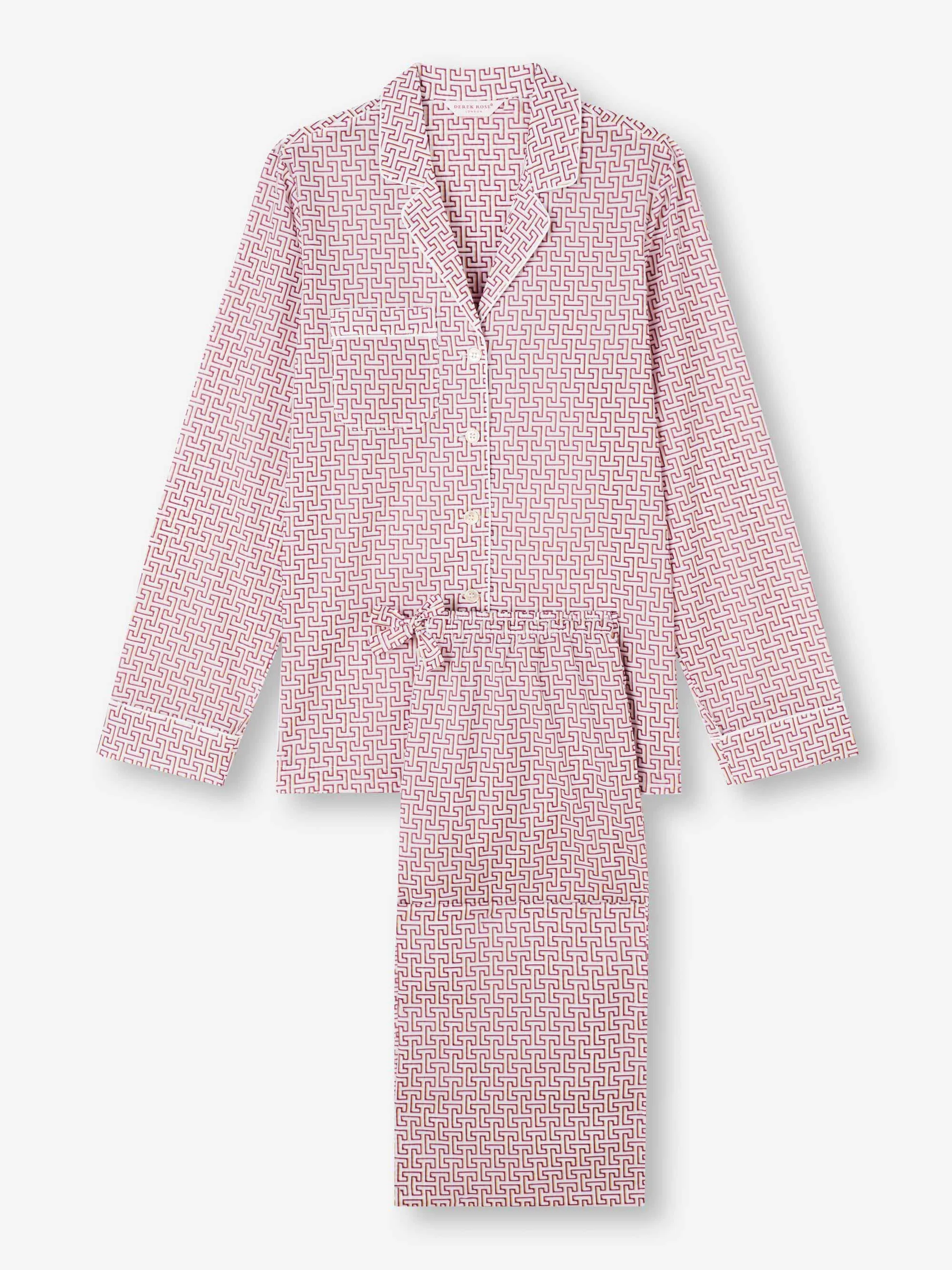 Women's Pajamas Ledbury 72 Cotton Batiste White sold by Derek Rose product image thumbnail 2