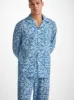 Men's Classic Fit Pyjamas Ledbury 69 Cotton Batiste Blue sold by Derek Rose