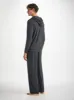 Men's Hoodie Marlowe Micro Modal Anthracite sold by Derek Rose