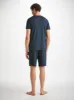 Men's T-Shirt London 12 Micro Modal Navy sold by Derek Rose
