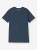 Men's T-Shirt London 12 Micro Modal Navy sold by Derek Rose