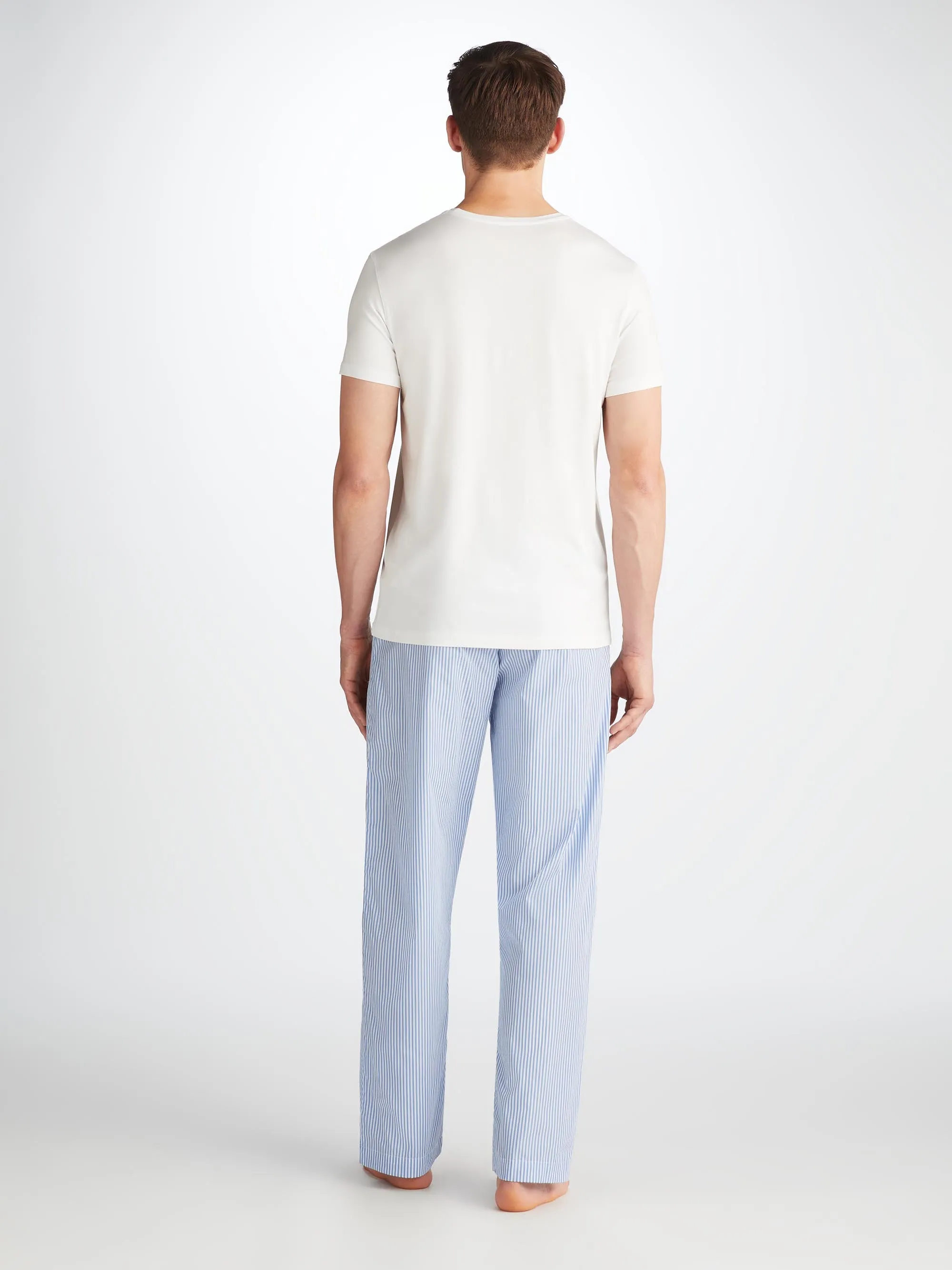 Men's Lounge Pants James Cotton Blue sold by Derek Rose product image thumbnail 5