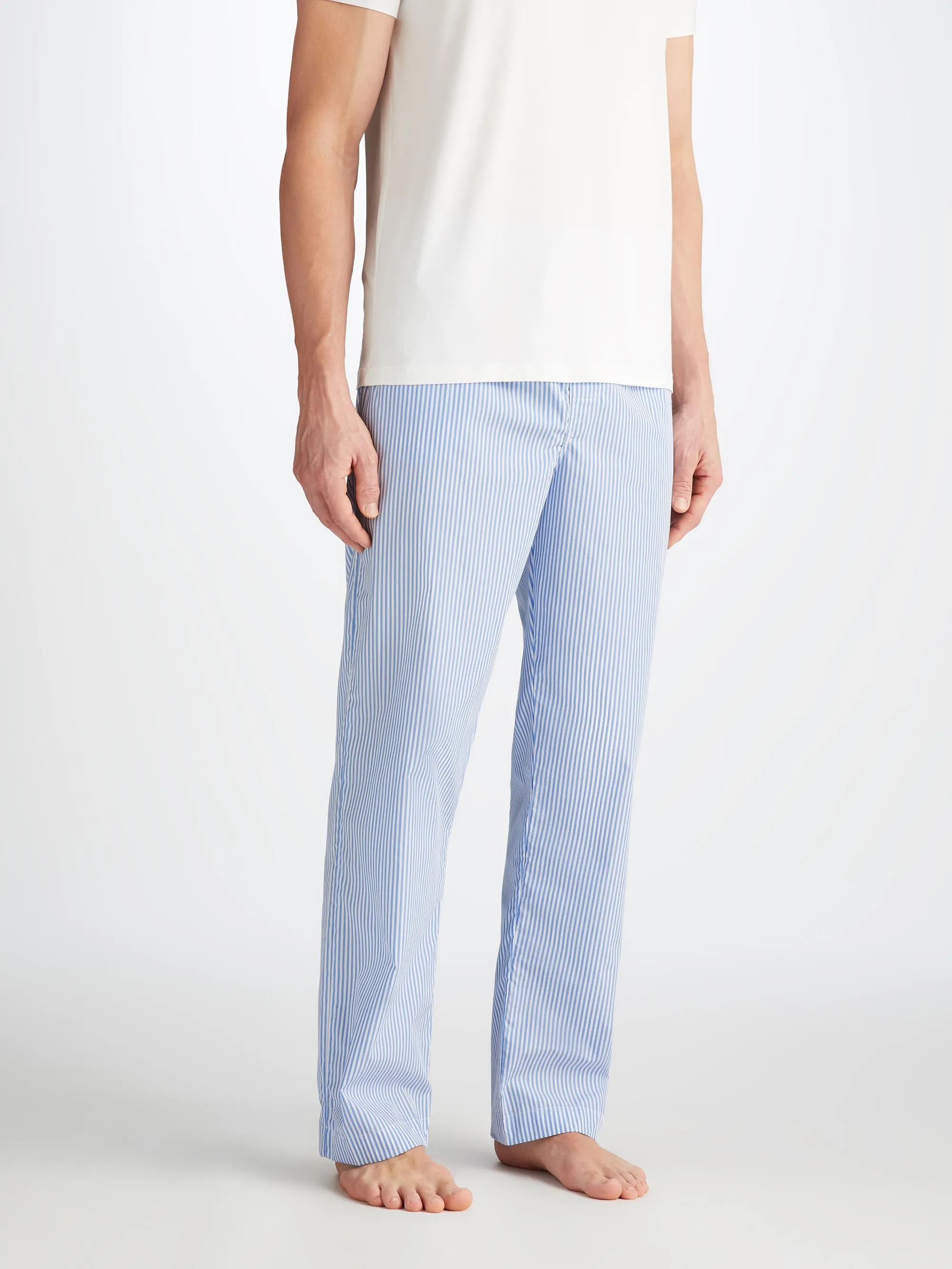 Men's Lounge Pants James Cotton Blue sold by Derek Rose product image thumbnail 2