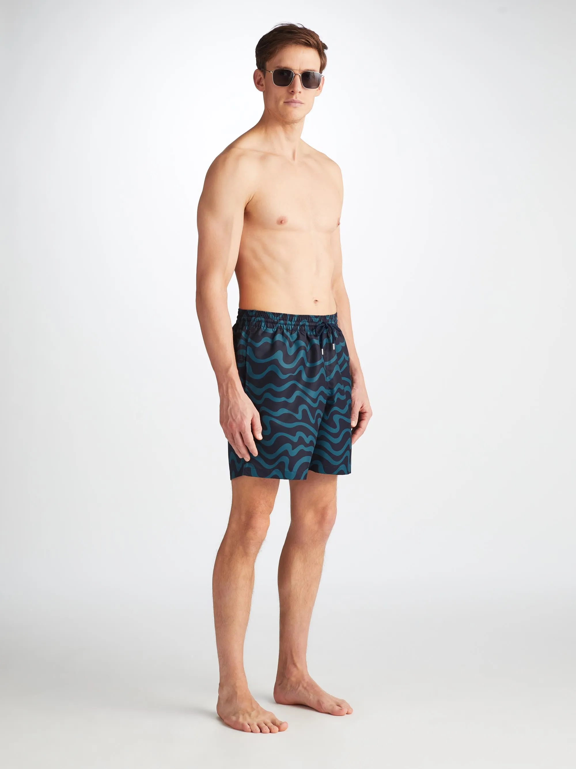 Men's Swim Shorts Maui 63 Navy sold by Derek Rose product image thumbnail 3