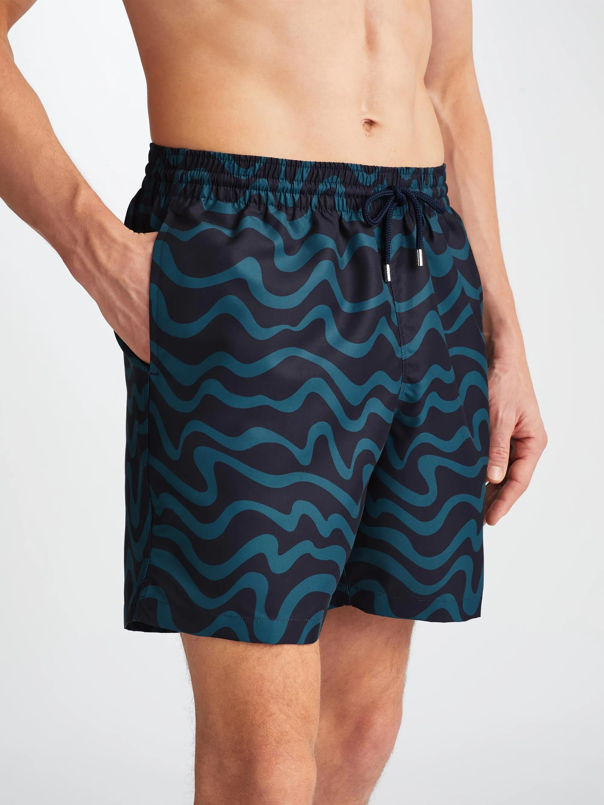 Men's Swim Shorts Maui 63 Navy sold by Derek Rose product image thumbnail 5