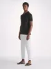 Men's Polo Shirt Jacob Sea Island Cotton Black sold by Derek Rose