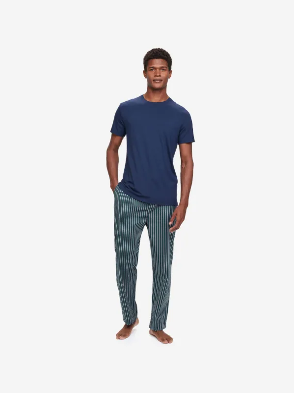 Men's Lounge Trousers Wellington 53 Cotton Multi sold by Derek Rose