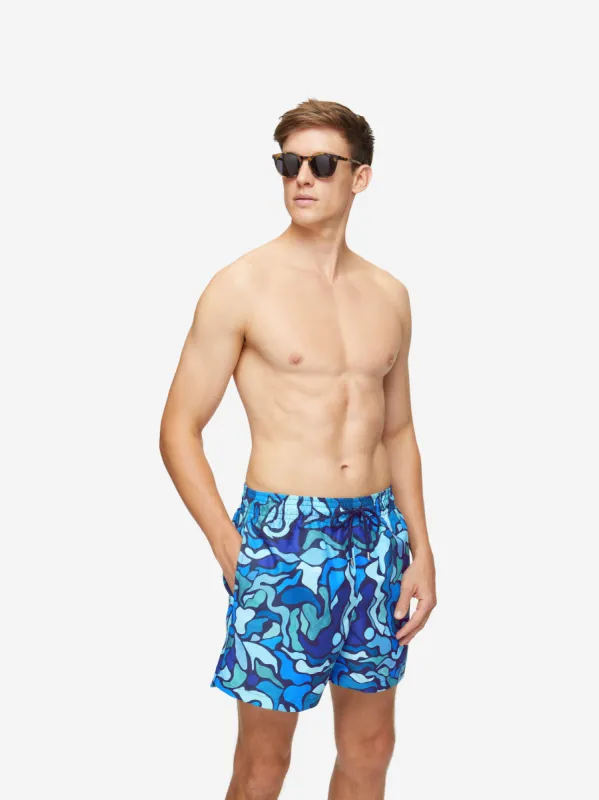 Men's Short Swim Shorts Maui 52 Navy sold by Derek Rose