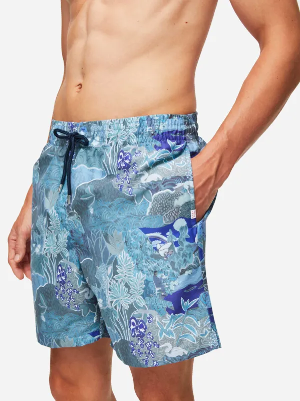 Men's Swim Shorts Maui 51 Navy sold by Derek Rose