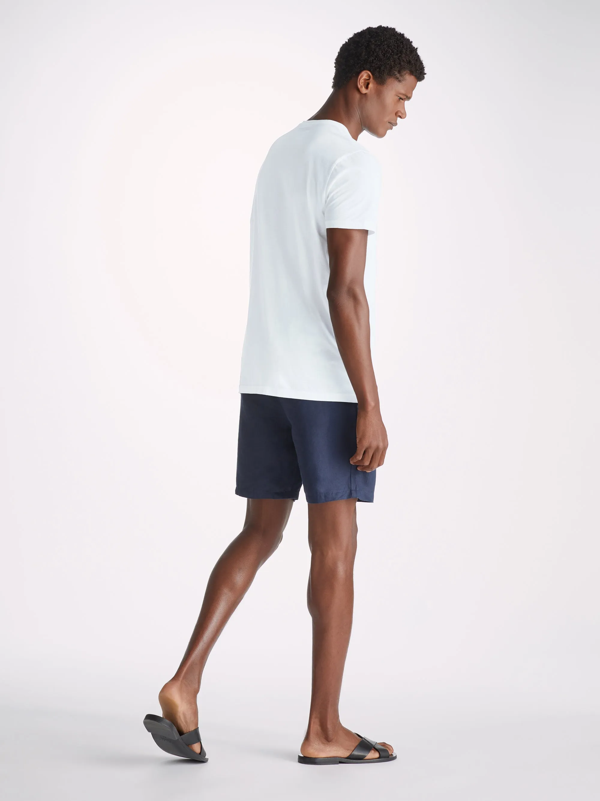 Men's T-Shirt Ripley 16 Pima Cotton White sold by Derek Rose product image thumbnail 4